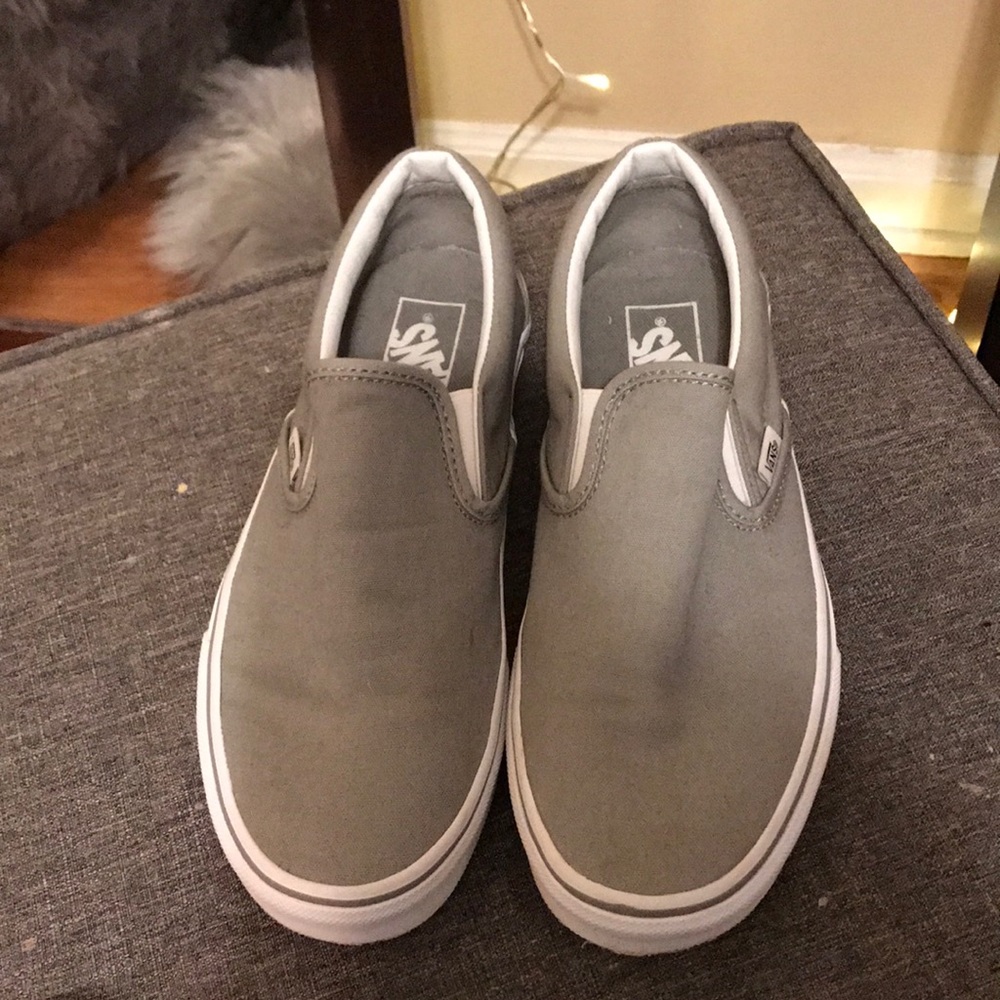 Light Gray Vans!!